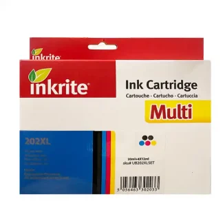 Compatible Epson (202XLBK) High Yield multi pack  Inkjet Cartridge