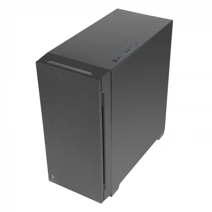 ANTEC P10C Case, Silent, Black, Mid Tower, 2 x USB 3.0 / 1 x USB 3.1 Gen 2 Type-C, Sound-Dampening Foam Panels, Air-Concentrating Front Filter with Widened Air Passage, Reversible Swing Front Panel Design, ATX, Micro ATX, Mini-ITX - Image 6