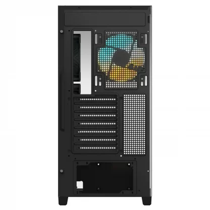 Gigabyte C500 Panoramic Stealth RGB Gaming PC Case, Tempered Glass, Optimized Airflow, ATX/Micro-ATX, Support for Liquid Cooling, Stealth Motherboard Compatible - Image 4