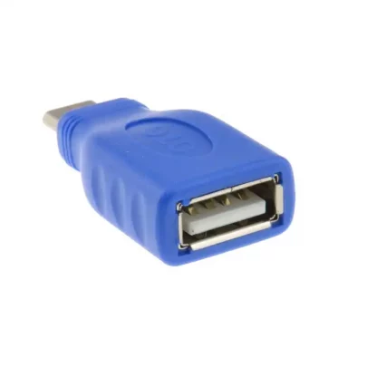 USB 3.1 Type C Male to USB 2.0 Type A Female Socket Adapter with OTG - Image 3