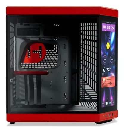 Hyte Y70 Touch Infinite Mid Tower Case Black Cherry (E-ATX/ATX/M-ATX/M-ITX) - Image 6