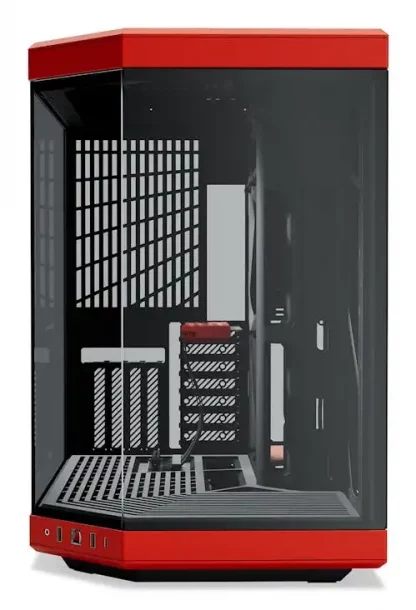 Hyte Y70 Mid Tower Case Red (E-ATX/ATX/M-ATX/M-ITX) - Image 3