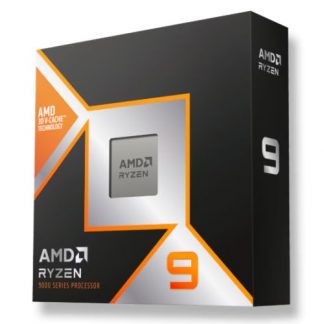 AMD Ryzen 9 9950X3D 16 Core AM5 Processor with Radeon Graphics, 4.3GHz up to 5.7GHz Turbo, 144MB Cache, 170W, No Cooler