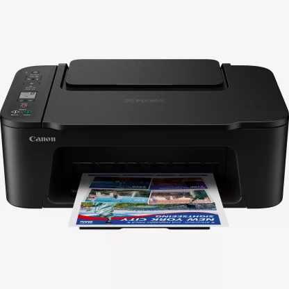Canon PIXMA TS3750i Multifunction printer colour ink-jet
Versatile all-in-one functionality for printing, copying, and scanning
Support for various mobile printing options including Apple AirPrint and PIXMA Cloud Link
High printing resolution of 4800 x 1200 DPI for detailed documents and photos
User-friendly 1.5-inch LCD display for easy navigation - Image 4