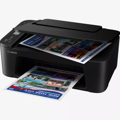 Canon PIXMA TS3750i Multifunction printer colour ink-jet
Versatile all-in-one functionality for printing, copying, and scanning
Support for various mobile printing options including Apple AirPrint and PIXMA Cloud Link
High printing resolution of 4800 x 1200 DPI for detailed documents and photos
User-friendly 1.5-inch LCD display for easy navigation - Image 6