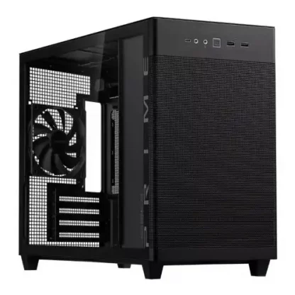 Asus Prime AP201 Micro ATX Gaming Case w/ Tempered Glass Window - Image 7