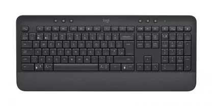 Logitech Signature MK650 Keyboard & Mouse - English (UK) - USB Plunger Wireless Bluetooth/RF Keyboard - 118 Key - Keyboard/Keypad Color: Graphite - Image 4
