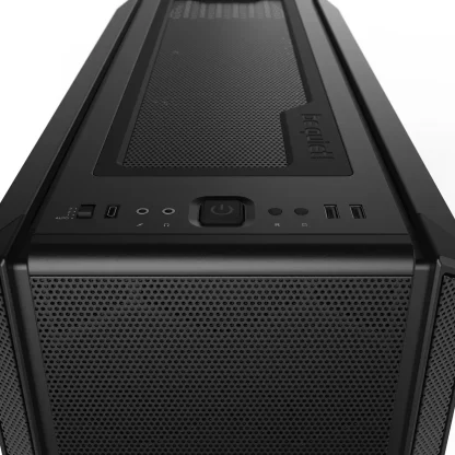 be quiet! Silent Base 802 Case, Black, Mid Tower, 2 x USB 3.2 Gen 1 Type-A / 1 x USB 3.2 Gen 2 Type-C, 10mm Front & Side Sound-Dampening Mats, 3 x Pure Wings 2 140mm Black PWM Fans Included, Interchangeable Top & Front Panels - Image 8