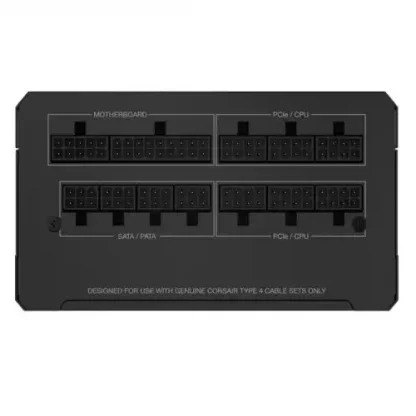 Corsair 1200W RMe Series RM1200e PSU, Fully Modular, Low-Noise, 80+Gold, Cybenetics Platinum, Zero RPM Mode, ATX 3.1, PCIe 5.1 - Image 4