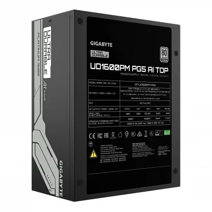 Gigabyte 1600W ATX 12V v3.1 Fully Modular Power Supply - UD1600PM AI TOP - 80 PLUS Platinum - Image 7