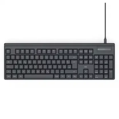 Hama CK-100 Wired USB Multimedia Keyboard, AI Assistant, Quiet Keys, Detachable Cable, Black - Image 7