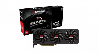 PowerColor Radeon RX 9070 XT Reaper (16GB GDDR6/PCI Express 5.0/2970MHz/20000MHz)