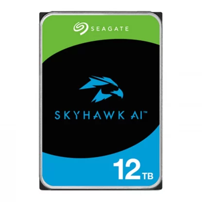 Seagate 3.5", 12TB, SATA3, SkyHawk AI Surveillance Hard Drive, 512MB Cache, 24/7
