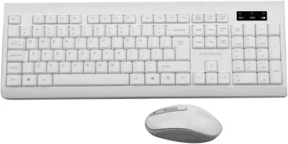 Sumvision Paradox V Radio Transfer, PC / Mac, Keyboard & Mouse Set - WHITE