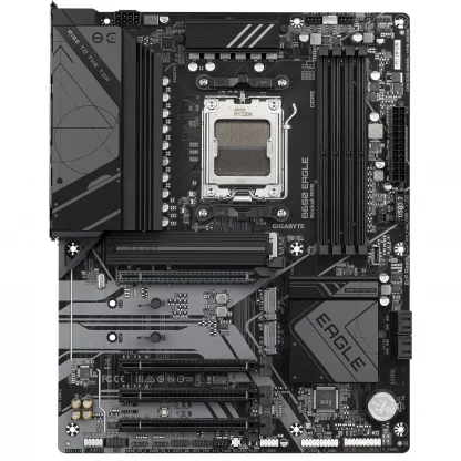 Gigabyte B650 EAGLE AMD AM5 Socket Motherboard, ATX, 4x DDR5 Slots, 3x M.2 Sockets, 2x USB-C Port, Fitted I/O Shield, GbE LAN, 1x DisplayPort / 1x HDMI Port - Image 2