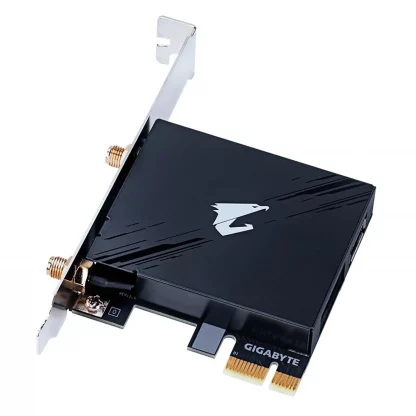 Gigabyte GC-WIFI7 Intel WiFi 7 5800Mbps Tri Band Wireless PCI-Express Card and Bluetooth 5.3 c/w Magnetic Ultra-high Gain Antenna - Image 2