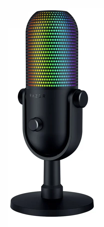 Razer Seiren V3 Chroma Quartz RGB Streaming Microphone - Black - Image 5