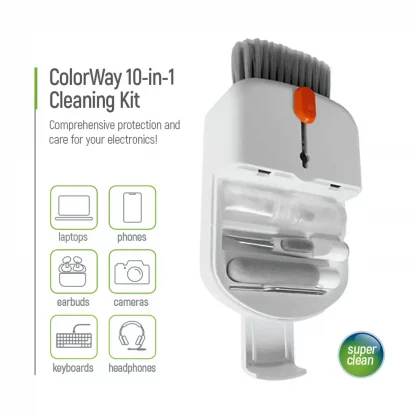 ColorWay Cleaning Kit 10 in 1 For Headphones/Keyboard - Image 7
