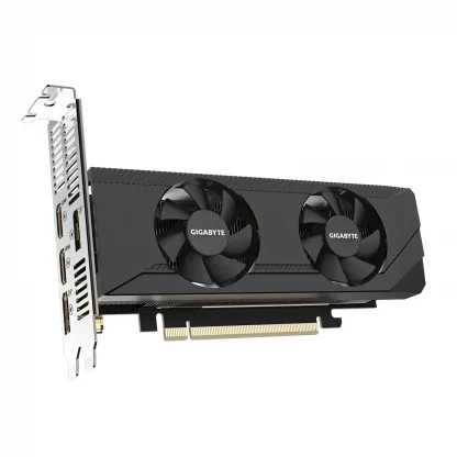 Gigabyte NVIDIA GeForce RTX 3050 OC Low Profile 6G Graphics Card, 6GB GDDR6, 2304 CUDA Cores, 1477 MHz Core Clock, Dual Fan, 2x DisplayPorts / 2x HDMI Ports - Image 2