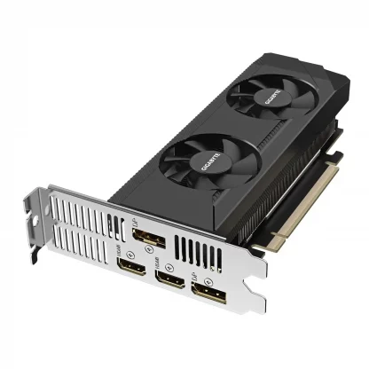 Gigabyte NVIDIA GeForce RTX 3050 OC Low Profile 6G Graphics Card, 6GB GDDR6, 2304 CUDA Cores, 1477 MHz Core Clock, Dual Fan, 2x DisplayPorts / 2x HDMI Ports - Image 3