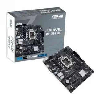 ASUS PRIME H610M-K D4 (Socket 1700/H610/DDR4/S-ATA 600/Micro ATX) Motherboard