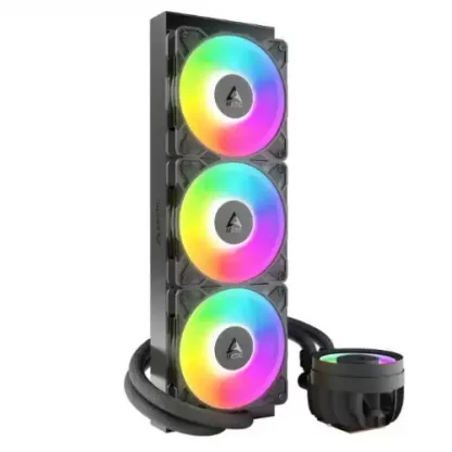 Arctic Liquid Freezer III Pro A-RGB 360mm Liquid CPU Cooler, P12 Pro PWM Fans & PWM Controlled Pump, Black - Image 2