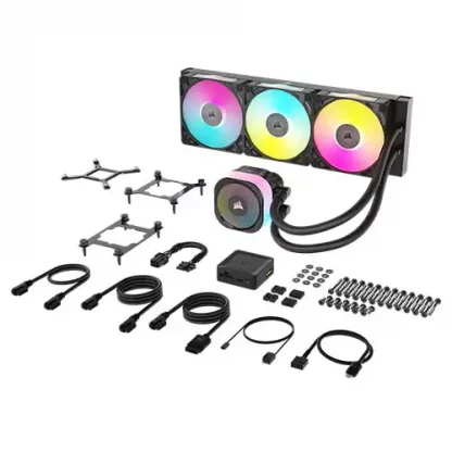 Corsair iCUE Link Titan 360 RX RGB Liquid CPU Cooler - Black - Image 4