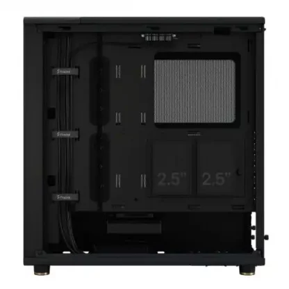 Fractal Design North Charcoal Black (Black Solid) Case, ATX, Fine Mesh Side, 2 Fans, USB-C, Walnut Front - Image 9