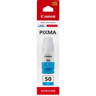 Canon GI-50C Ink Refill Kit - Cyan - Inkjet - 77000 Pages - 70 mL - High Yield - 1 Pack
