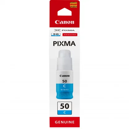 Canon GI-50C Ink Refill Kit - Cyan - Inkjet - 77000 Pages - 70 mL - High Yield - 1 Pack