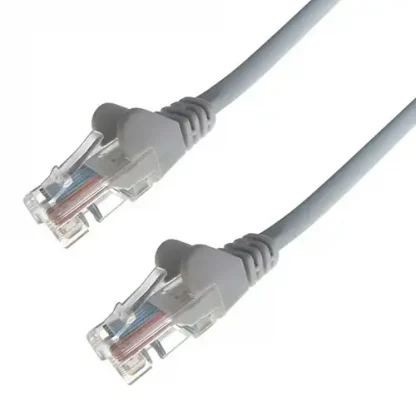 50m RJ45 CAT6 UTP Stranded Flush Moulded LS0H Network Cable - 24AWG - Grey