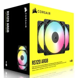 Corsair RS120 ARGB PWM 12cm Case Fans (3 Pack)
