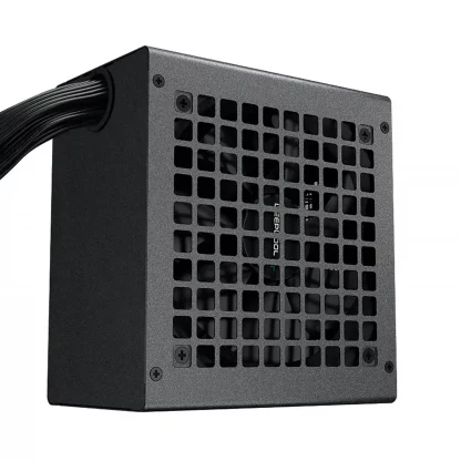 DeepCool PF600 600W PSU, 120mm Silent Hydraulic Bearing Fan, 80 PLUS White, Non Modular, UK Plug, Flat Black Cables - Image 6