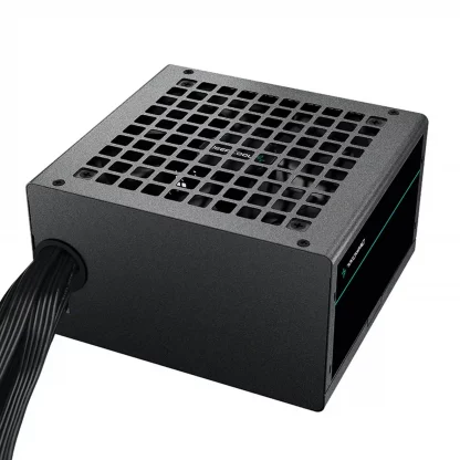 DeepCool PF600 600W PSU, 120mm Silent Hydraulic Bearing Fan, 80 PLUS White, Non Modular, UK Plug, Flat Black Cables - Image 7