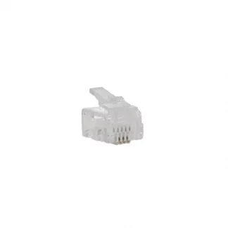 Cable Crimp end for RJ11 0-6 Position 4 contact - 10 PACK