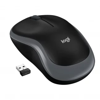 Logitech - 910-002238 - Wireless Mouse M185 - Ambidextrous - Optical - RF Wireless - 1000 DPI - Grey