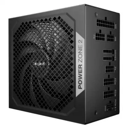 Be Quiet! 1000W Power Zone 2 PSU, Fully Modular, 80+ Platinum, Cybenetics Platinum, Semi-Passive Zero-RPM Cooling, ATX 3.1, PCIe 5.1 - Image 2