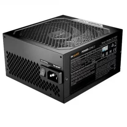 Be Quiet! 1000W Power Zone 2 PSU, Fully Modular, 80+ Platinum, Cybenetics Platinum, Semi-Passive Zero-RPM Cooling, ATX 3.1, PCIe 5.1 - Image 4