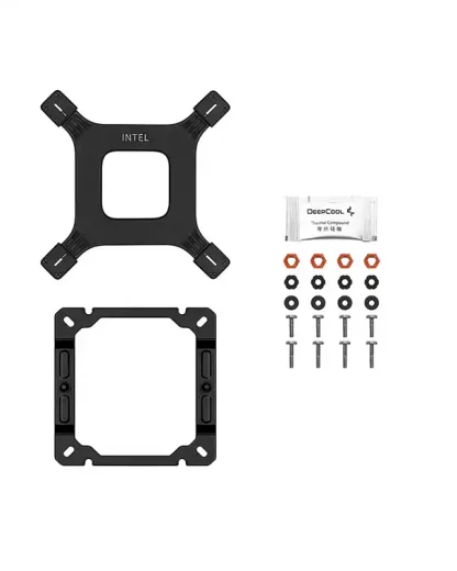 DeepCool AG400 Black ARGB V2 CPU Air Cooler, 120mm PWM Fan, 4 Direct Touch Heat Pipes, Addressable RGB, LGA1851/1700/1200, AM5/AM4 Compatible, High-Performance Single Tower Cooler - Image 5
