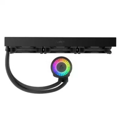 ARCTIC Liquid Freezer III Pro A-RGB 420mm Liquid CPU Cooler, P14 Pro PWM Fans & PWM Controlled Pump, Black - Image 3