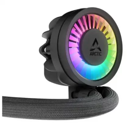 ARCTIC Liquid Freezer III Pro A-RGB 420mm Liquid CPU Cooler, P14 Pro PWM Fans & PWM Controlled Pump, Black - Image 4