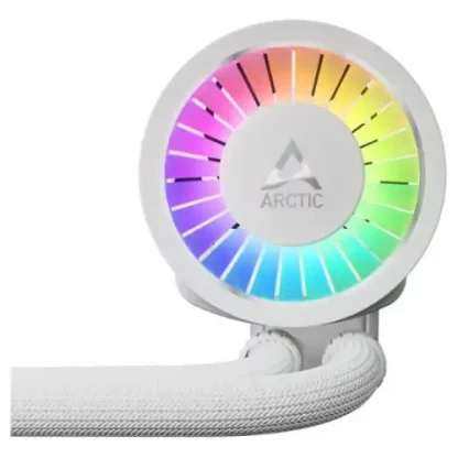 ARCTIC Liquid Freezer III Pro A-RGB 420mm Liquid CPU Cooler, P14 Pro PWM Fans & PWM Controlled Pump, White - Image 5