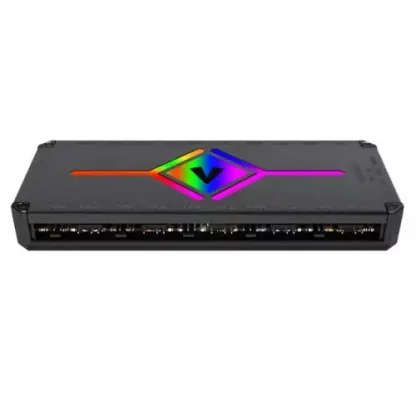 Vida 10-Port PWM ARGB Fan Hub with Remote Control, SATA Powered - Image 3