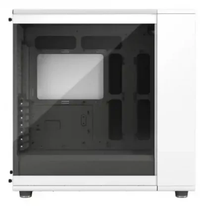 Fractal Design North XL Chalk White (TG Clear) Case w/ Clear Glass Window, E-ATX, 3 PWM Fans, USB-C, Oak Front - Image 4