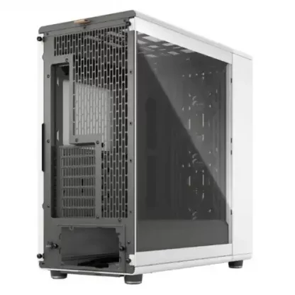 Fractal Design North XL Chalk White (TG Clear) Case w/ Clear Glass Window, E-ATX, 3 PWM Fans, USB-C, Oak Front - Image 5