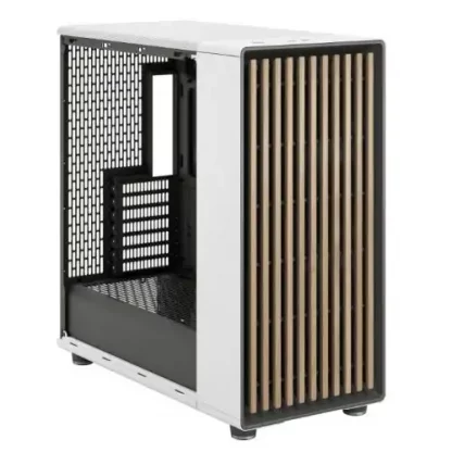Fractal Design North XL Chalk White (TG Clear) Case w/ Clear Glass Window, E-ATX, 3 PWM Fans, USB-C, Oak Front - Image 14